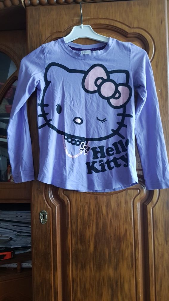 Bluzeczka H&M Hello kitty 134/140.