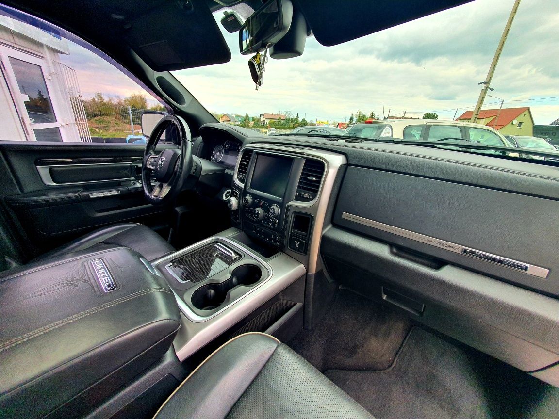 RAM 1500*Limited*3.0Crdi*Chromy*4x4*Navi*Kamera*Skóry*Szyberdach*ZAMIA