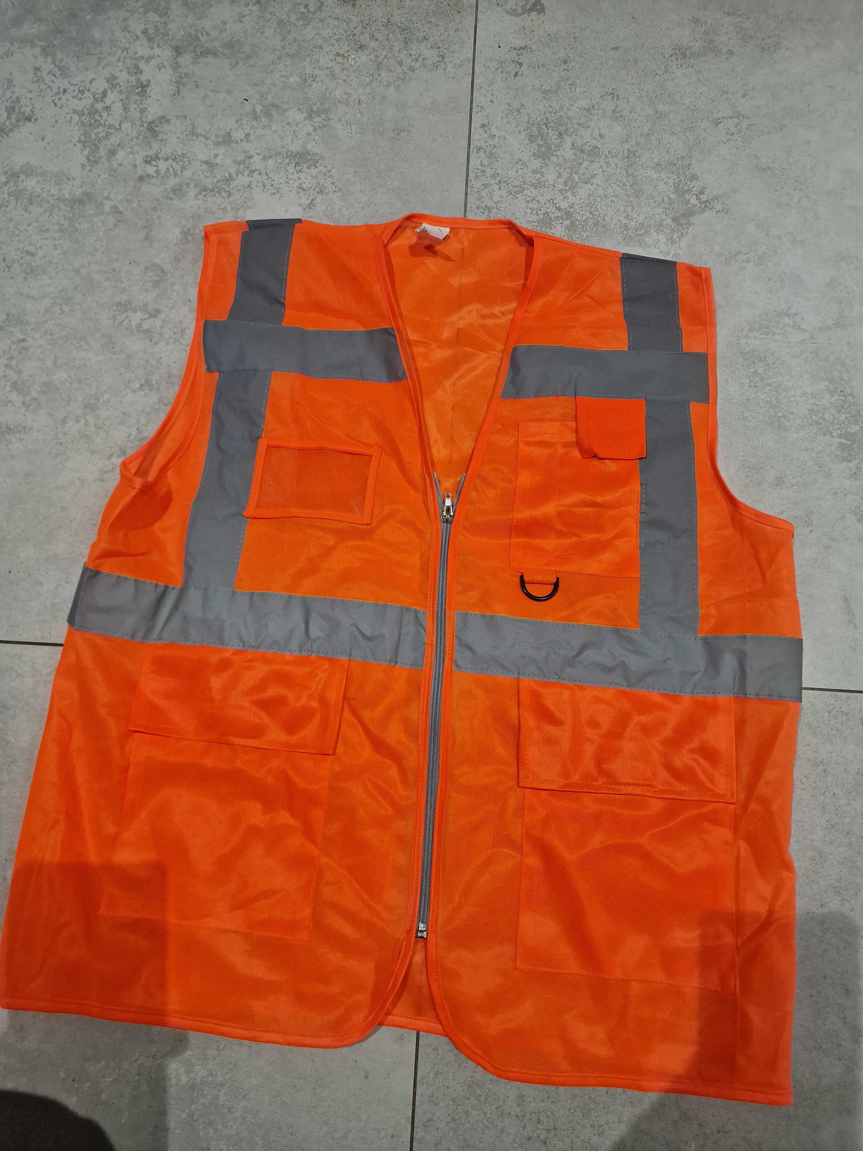 Kamizelka odblaskowa rozmiar XL