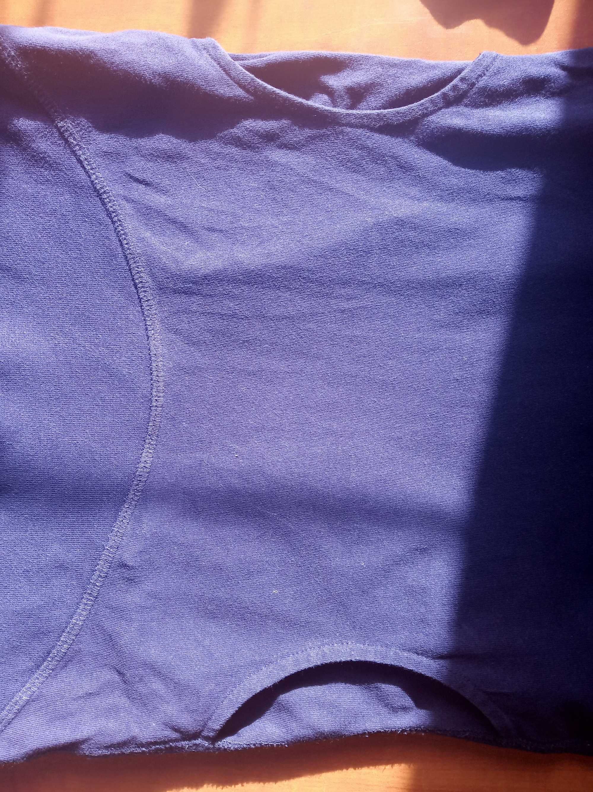 Granatowa, dłuższa bluza Reserved r.140