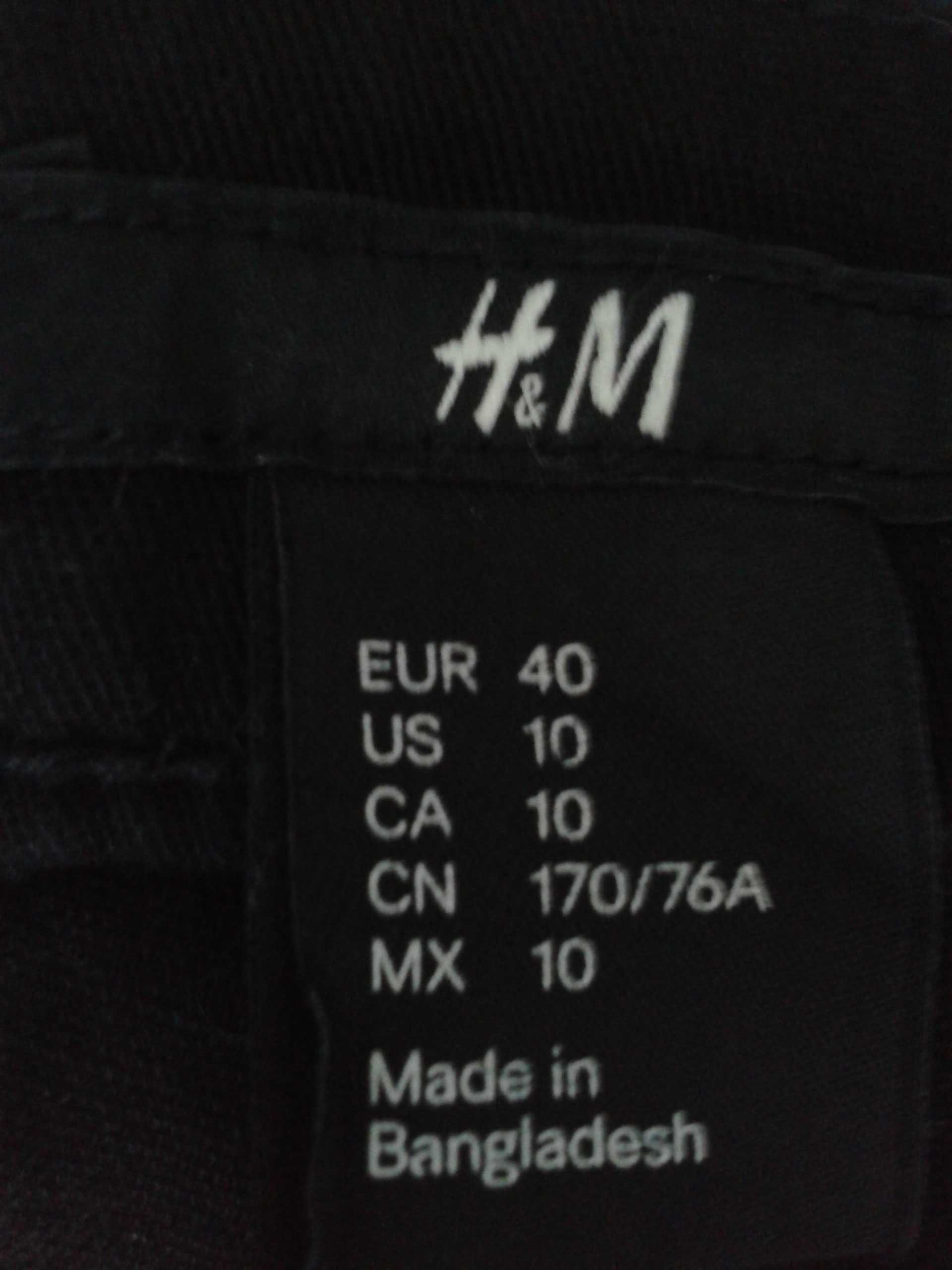 spodnie damskie, legginsy, H&M, rozm. 40