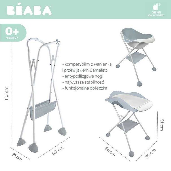 Stojak i przewijak Beaba