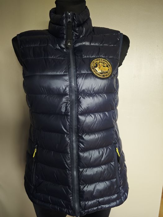 Granatowy bezrękawnik,  kamizelka puchowa damska Matterhorn L