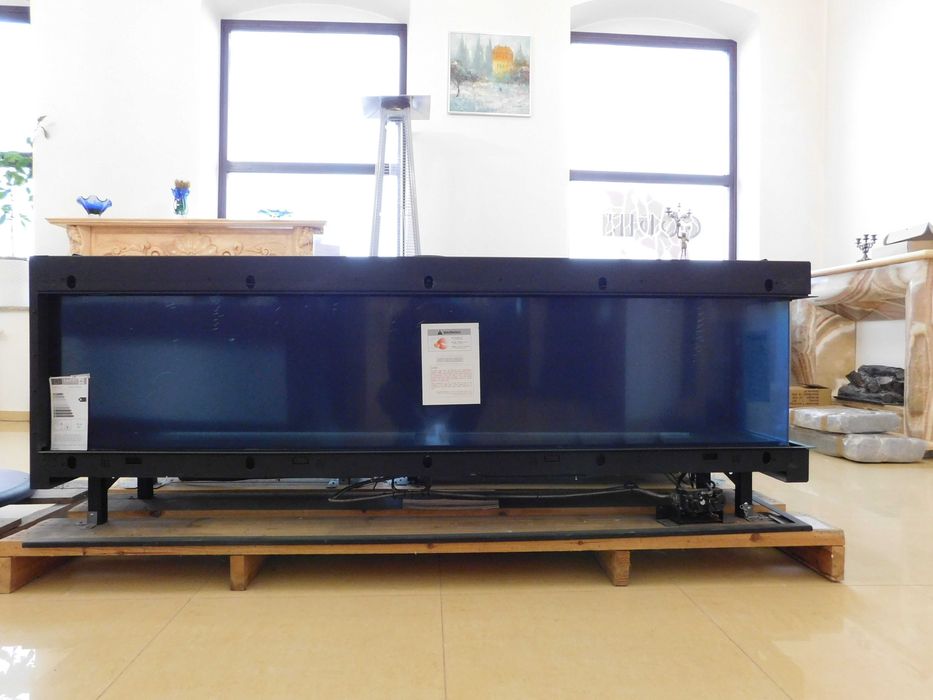 Gazowy wkład kominkowy Ortal Clear 200 prawa szyba