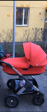 Продам Коляску 3 в 1 Stokke Trailz Black, цвет Red