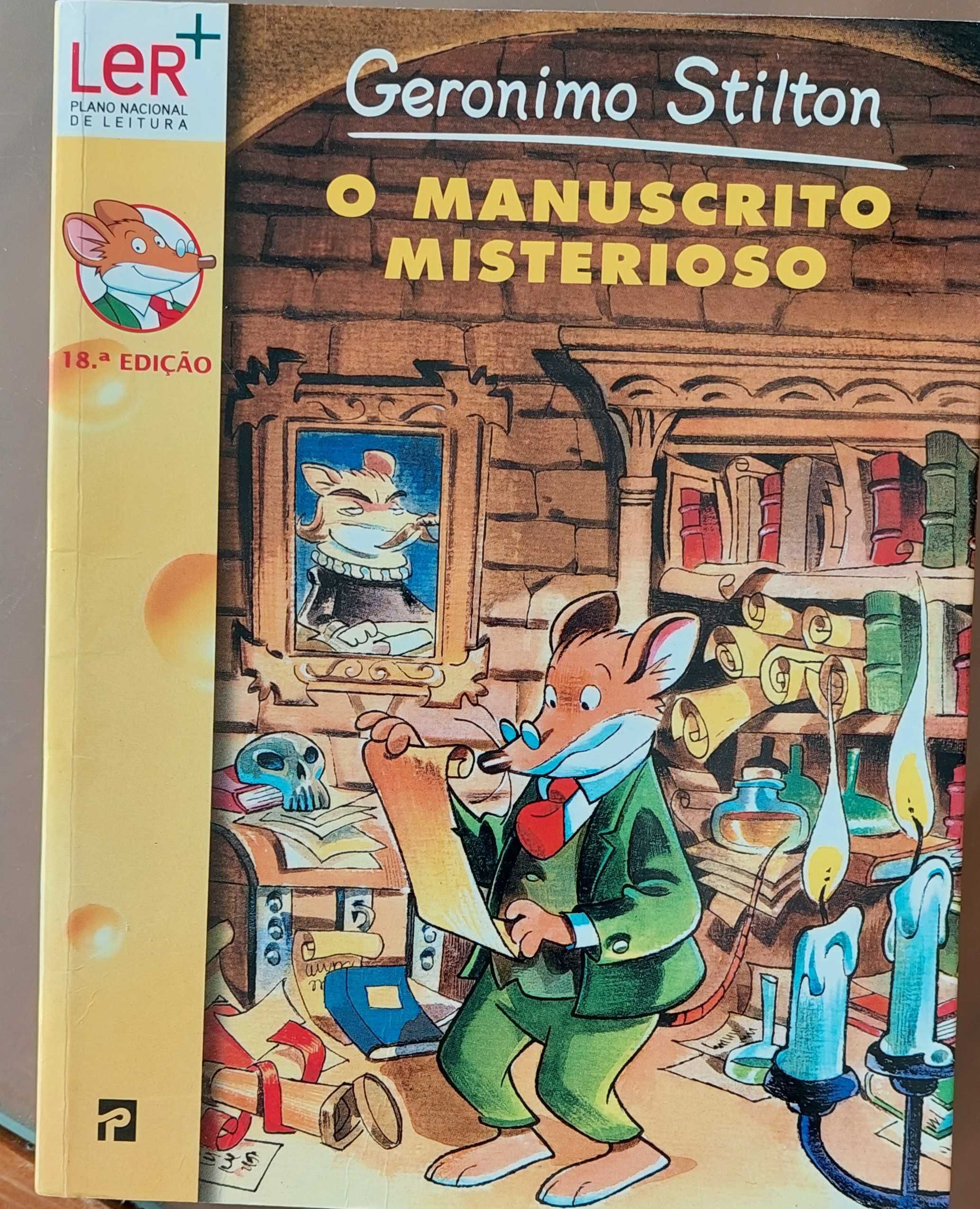 Livros da coleção Geronimo Stilton