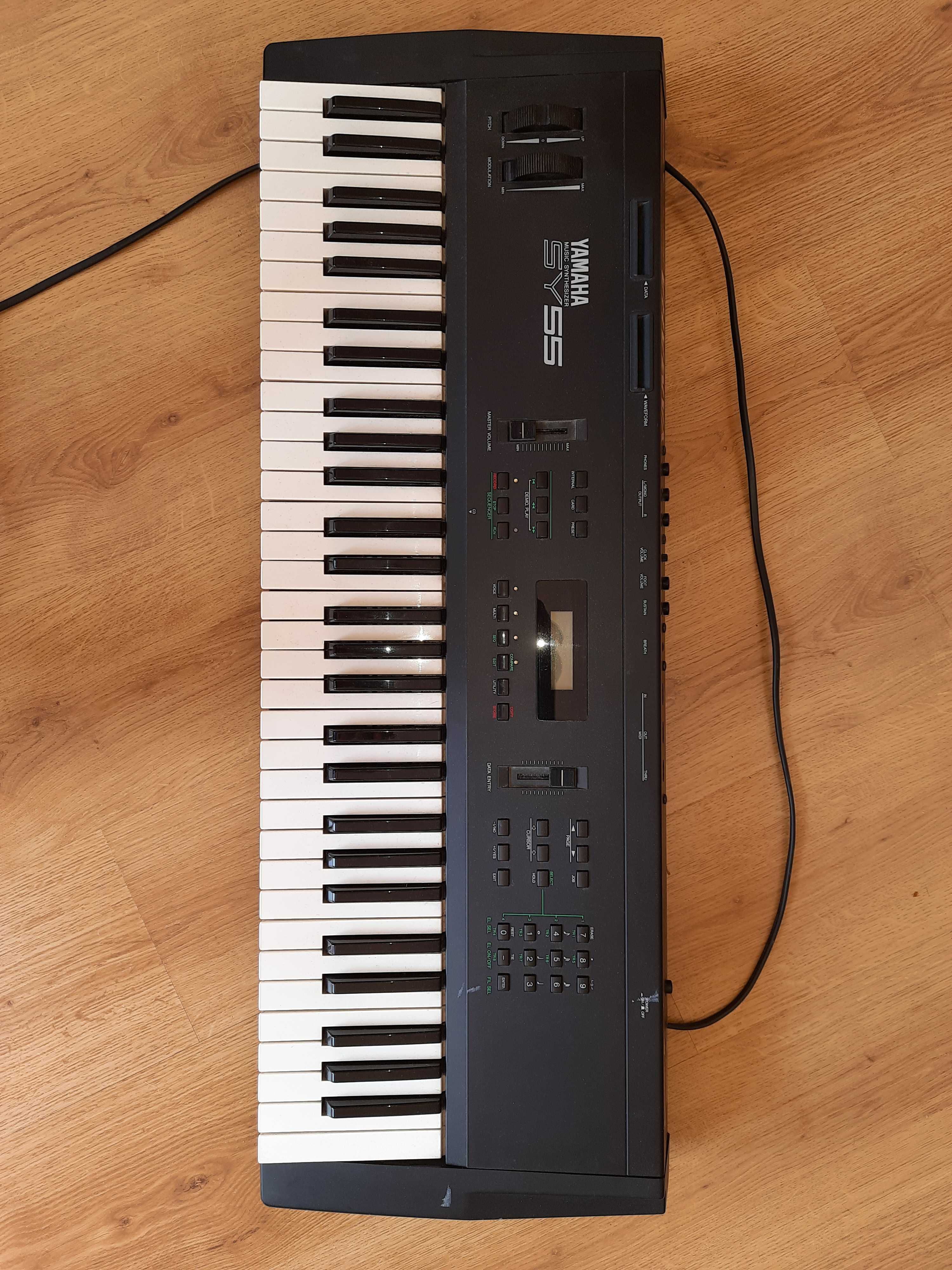 Syntezator midi keyboard Yamaha SY55 Vintage Synth!