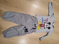 Dres rozmiar 92 Mickey Mouse spodnie bluzka