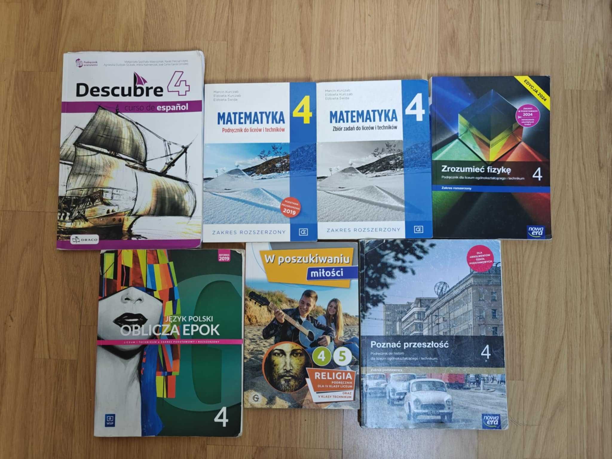 Podręczniki do liceum klasa 4