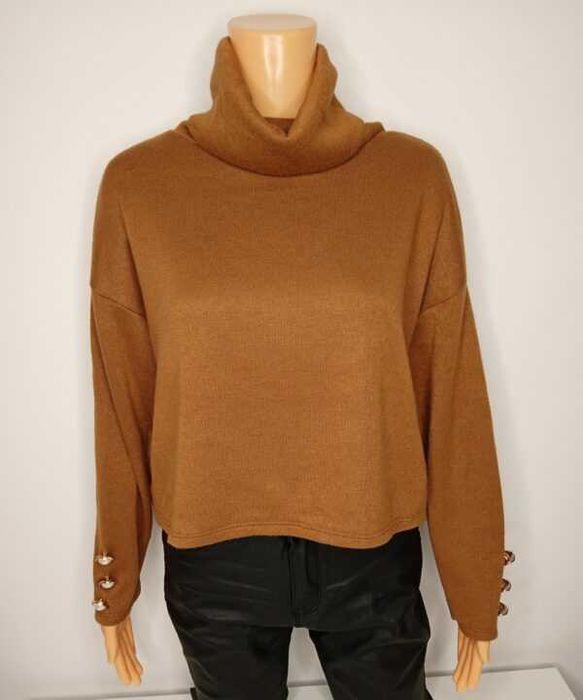 Golfy z złotymi guziczkami Nowe