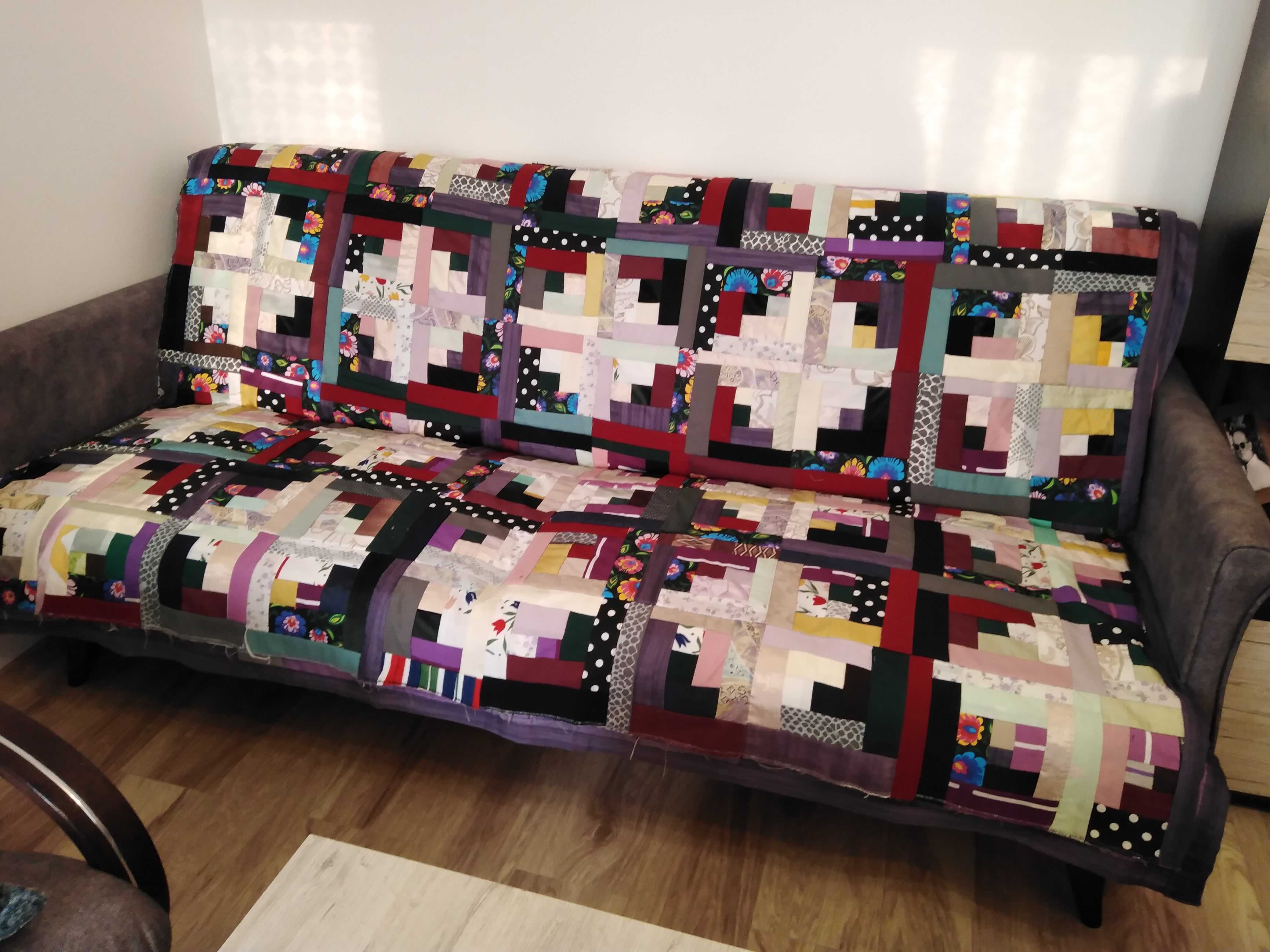 Narzuta na łóżko patchwork