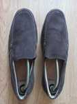 Мужские новые замшевые мокасины Clarks 43 p.