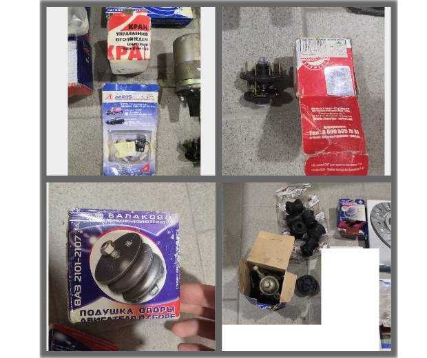 Запчастини ВАЗ 2106 (2101, 2102, 2104) амортизатори, щеплення, колодки