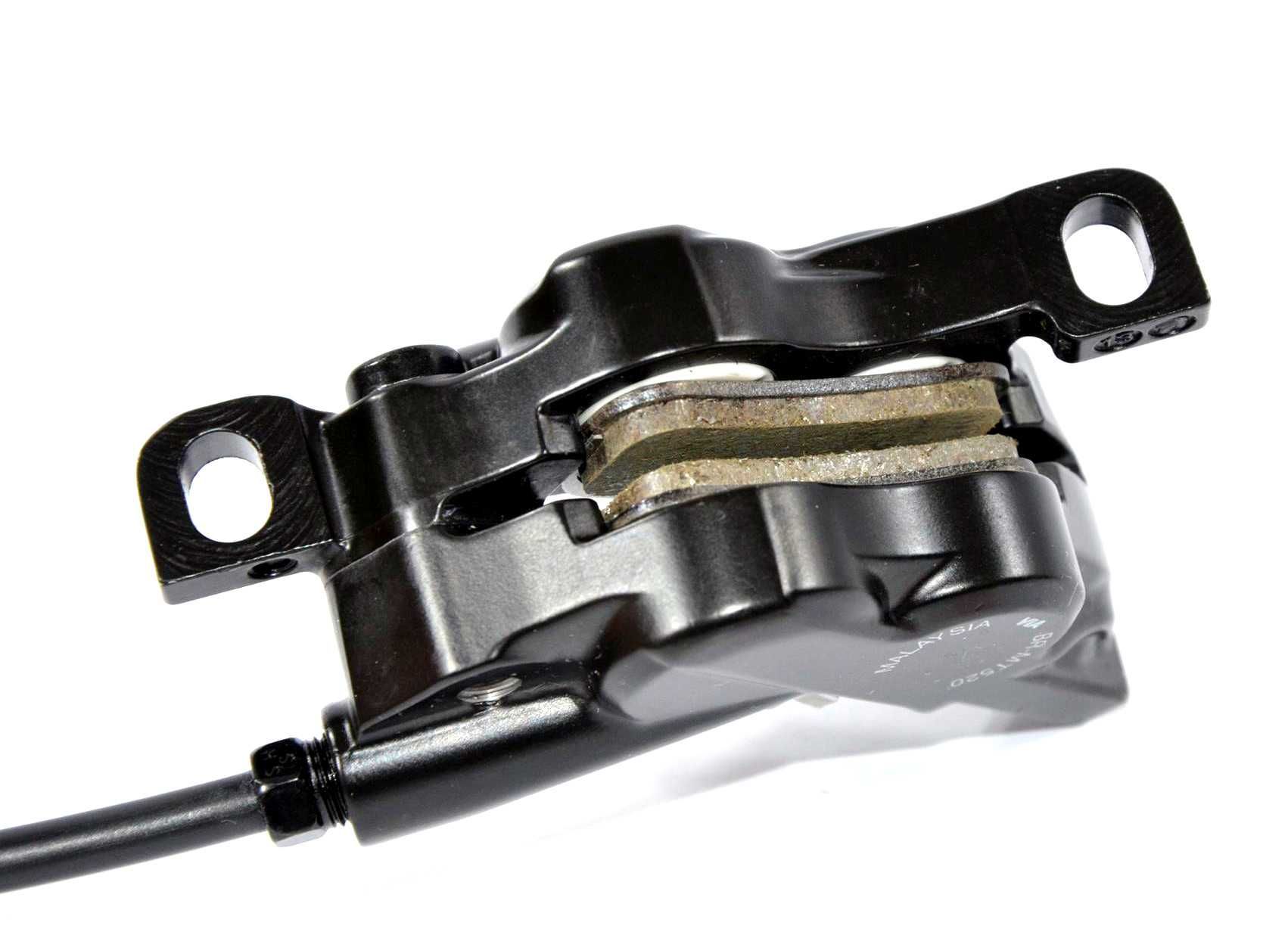 Hamulec hydrauliczny Shimano 520 przód 170 4 tłoczki tłoczkowy