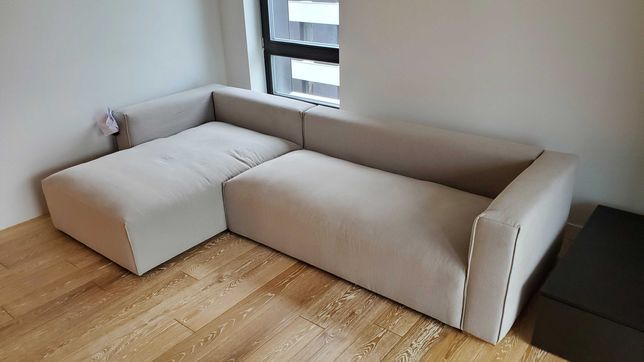 Sofa Sits Liam Premium - jasny beż - narożna - szer. 298cm