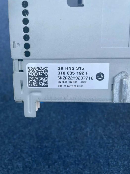 Магнітола 3t0035192f gps навігація skoda fabia 2 магнитола антена