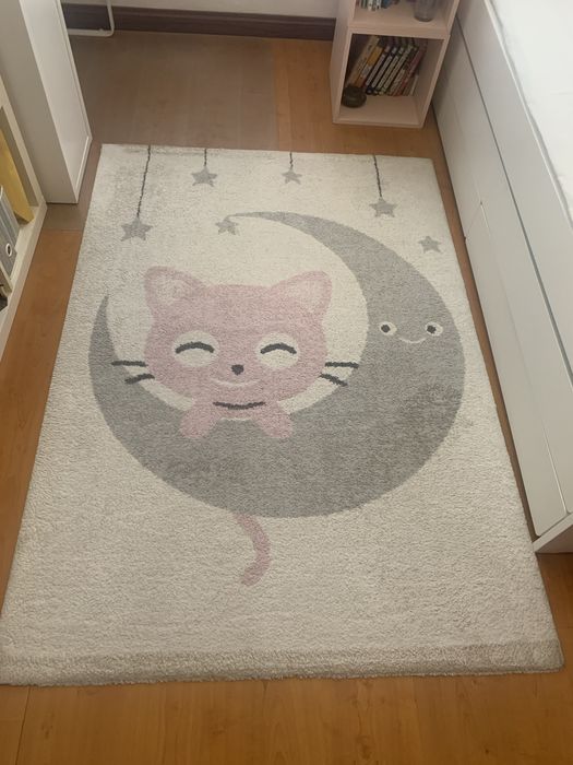 Tapete quarto criança menina - macio