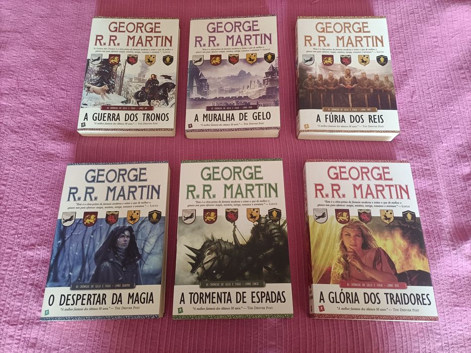 As Crónicas de Gelo e Fogo - Livros 1-6