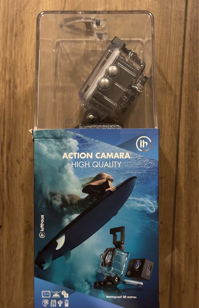 Lufthous Action Cam 1080p TOTALMENTE NOVA