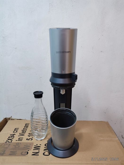 Saturator Sodastream, soda stream, używany. Butelka oraz butla na gaz