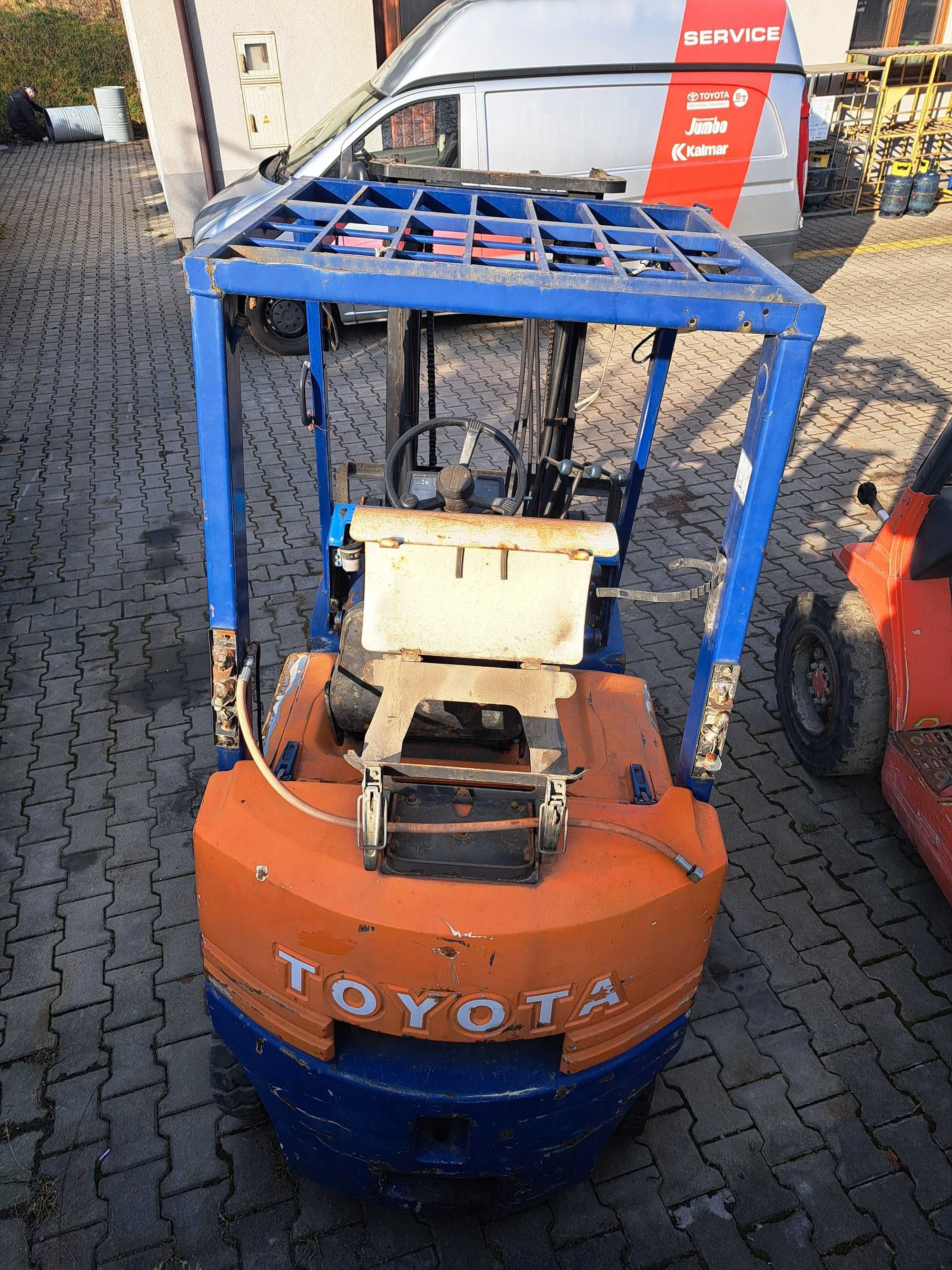 Wózek widłowy Toyota 5FGL18, B/G, 1,75t, 1994r, Duplex 3m, przesuw b.