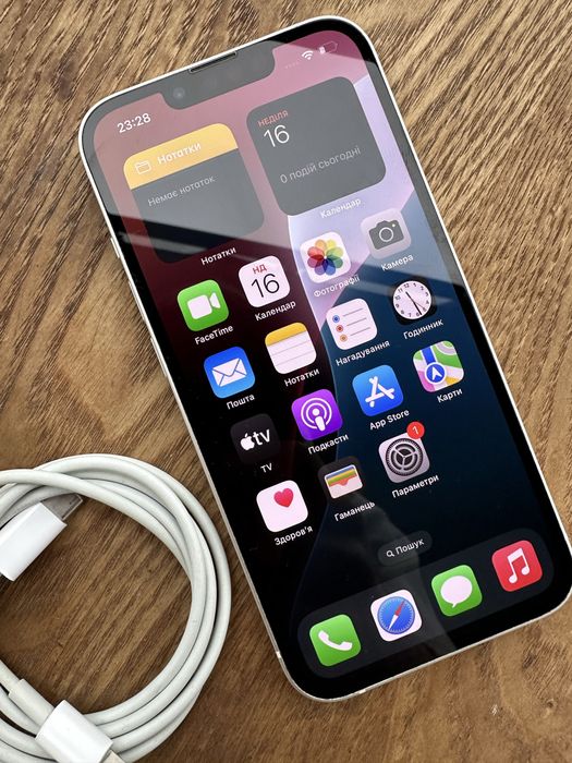Apple IPhone Айфон 13 128ГБ Білий, Неверлок, Оригінал