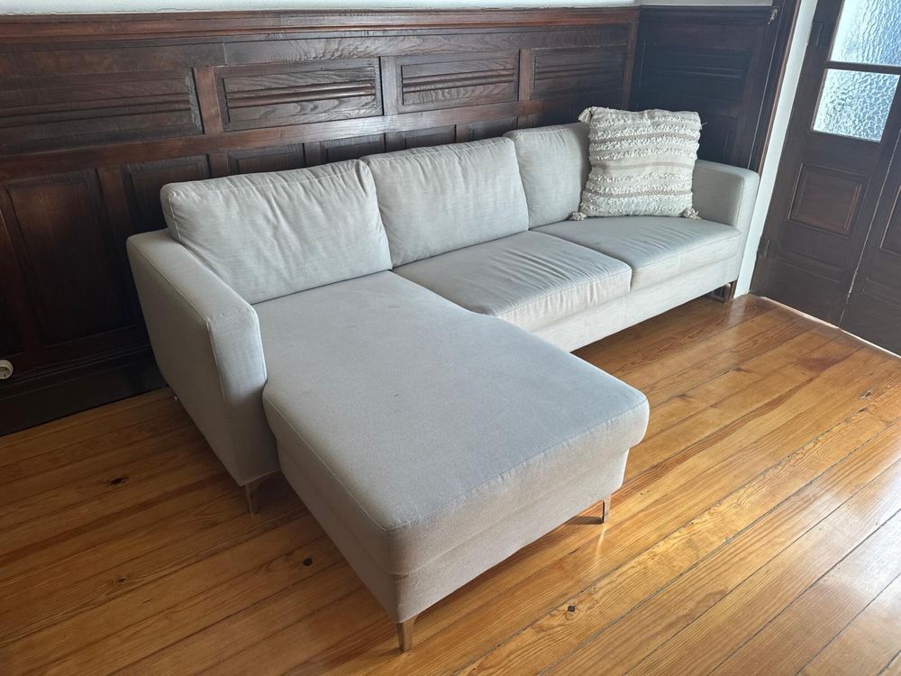 Sofa 3 lugares com Chaise lounge