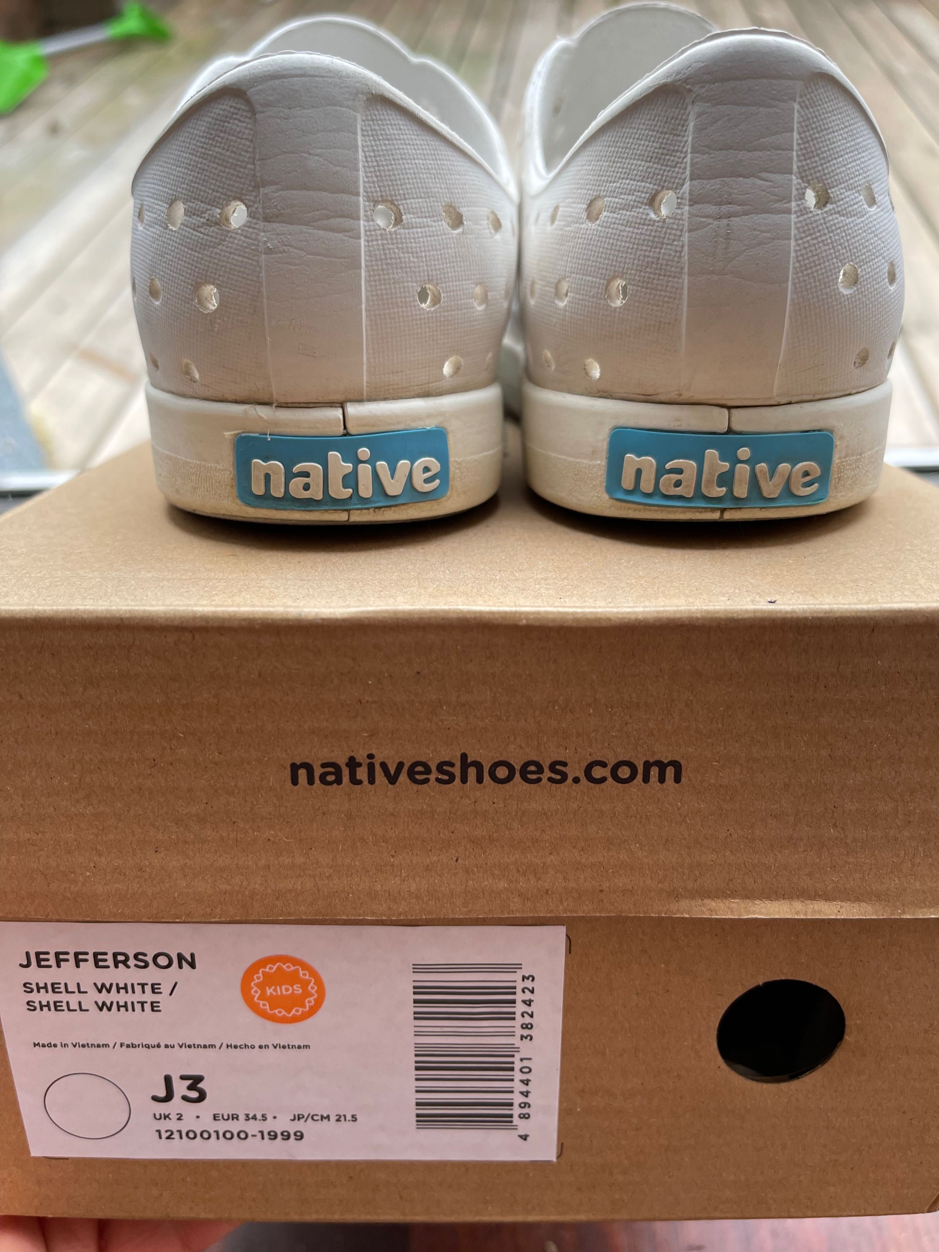 Native jefferson white buty