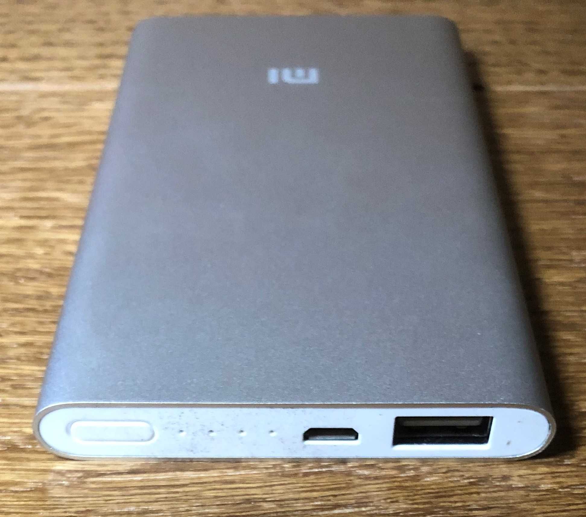 Повербанк Power Bank Xiaomi Mi 5000 mAh 18.5Wh Silver оригінал