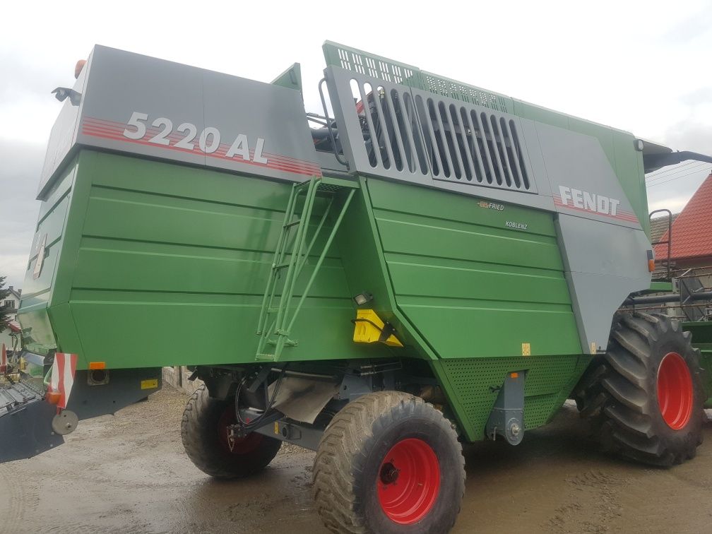 Kombajn fendt 5220 z Niemiec SUPER stan 7274 Massey 7256