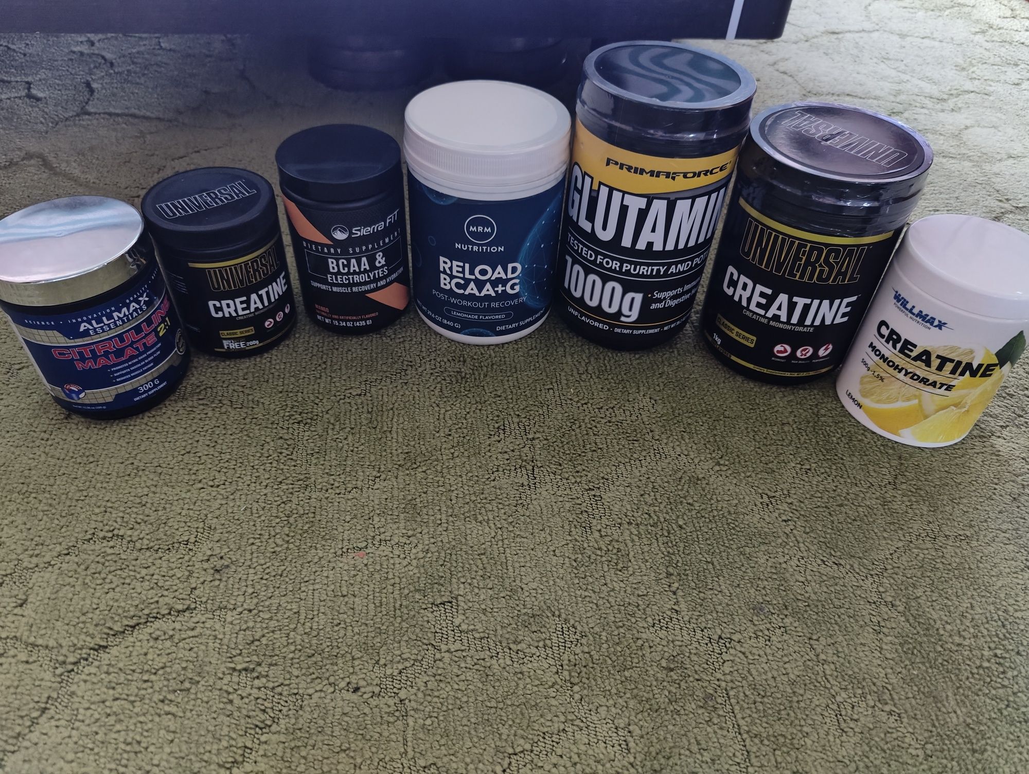 Креатин , Глютамин , БЦА , BCAA , Glutamine , Creatine