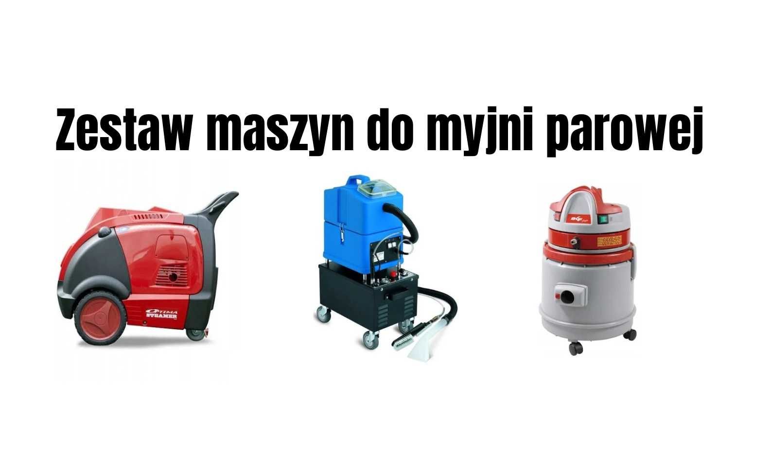 Myjnia Parowa Optima Zestaw Maszyn gotowy do pracy!