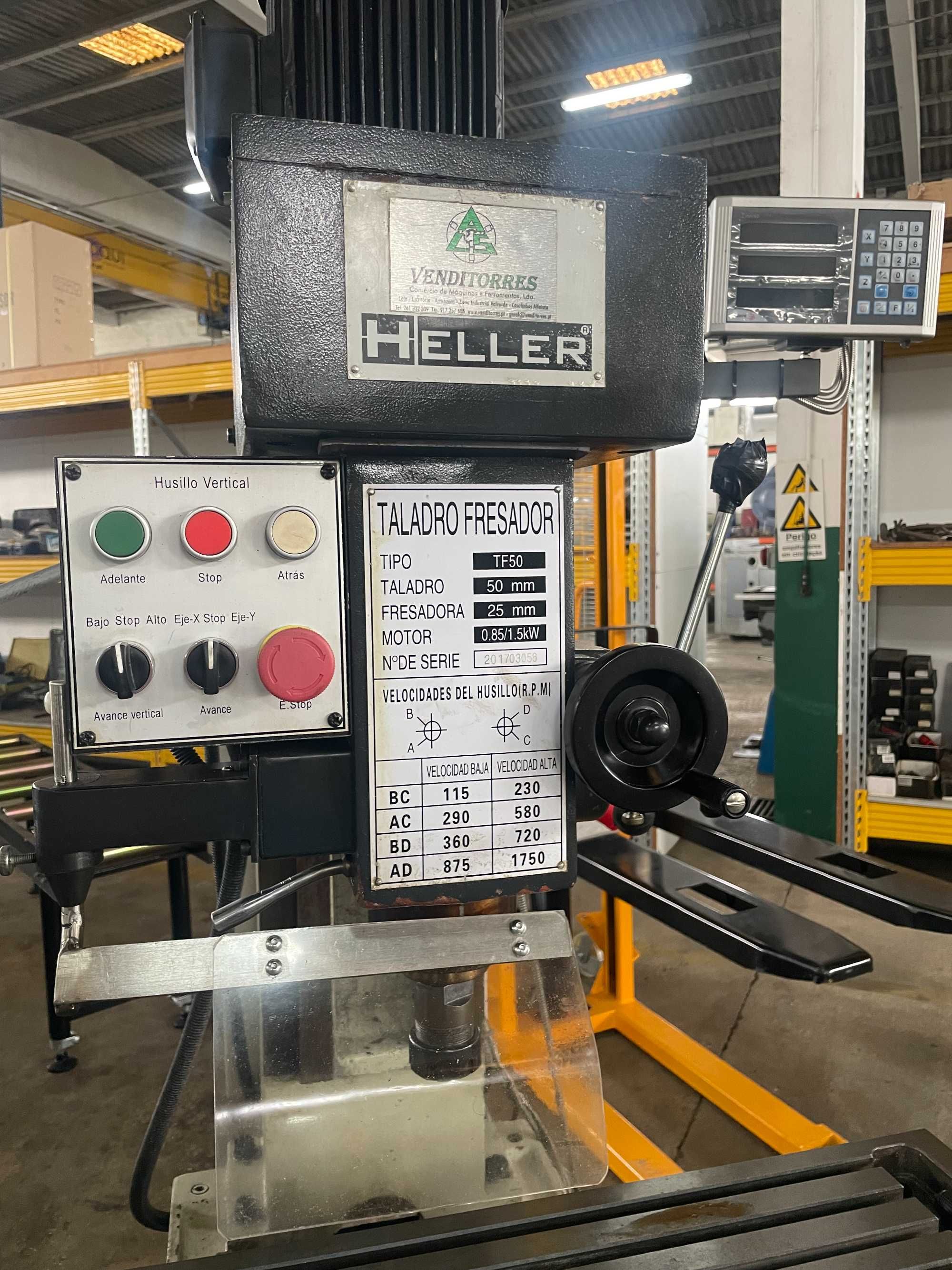 Fresadora HELLER TF50