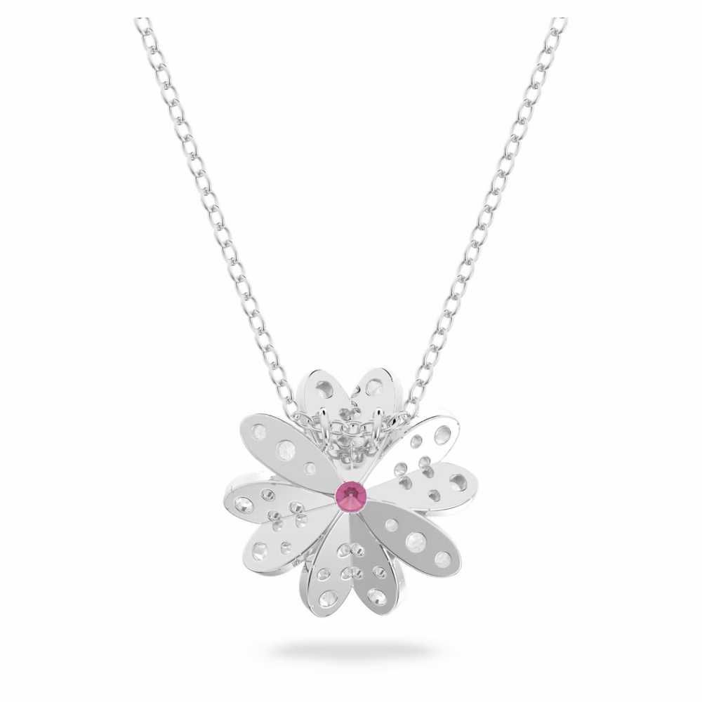 Naszyjnik Swarovski - Eternal Flower, Pink, Mixed