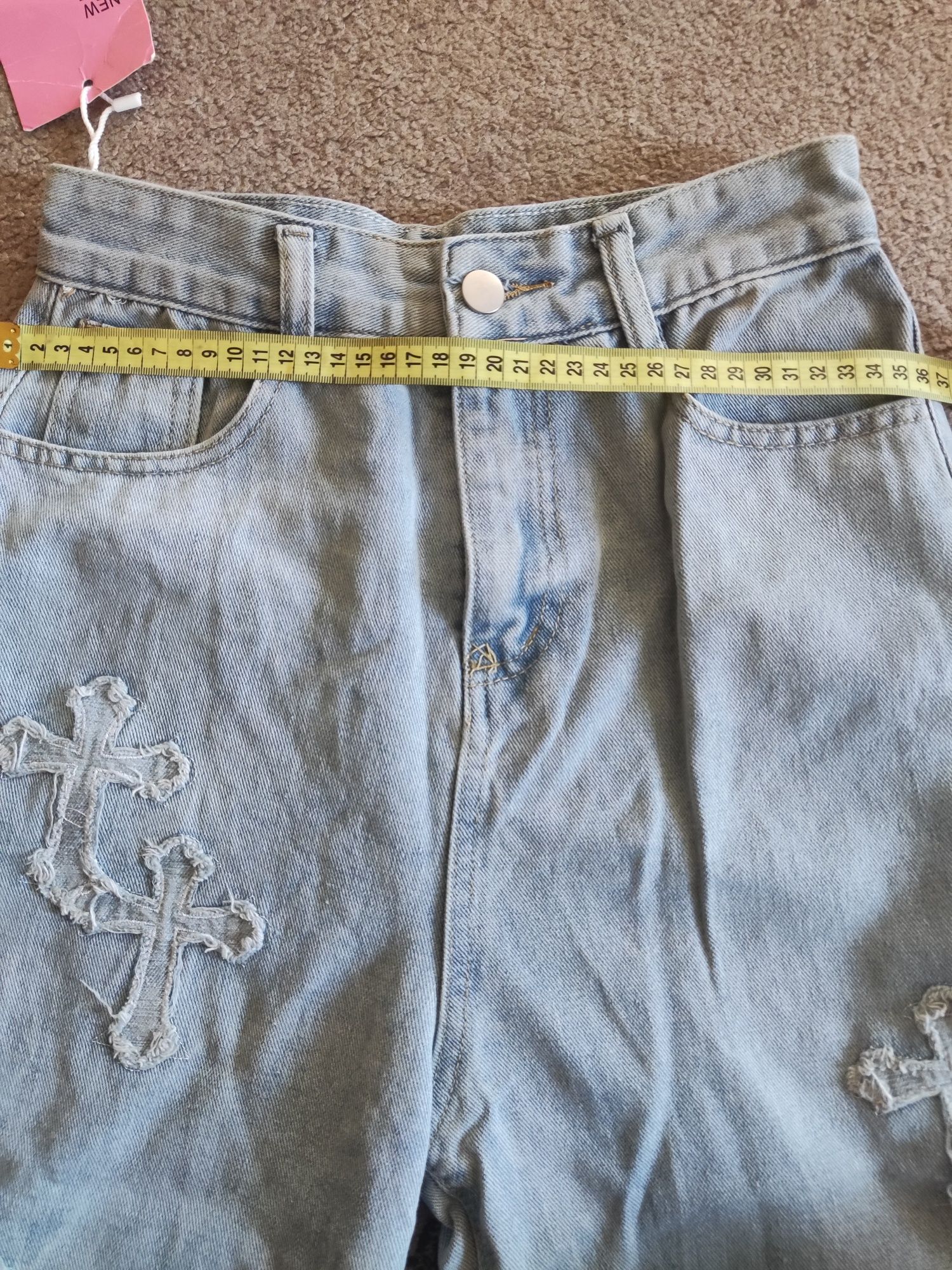 Джинсы Chrome Hearts S | джисни хром хартс размер S