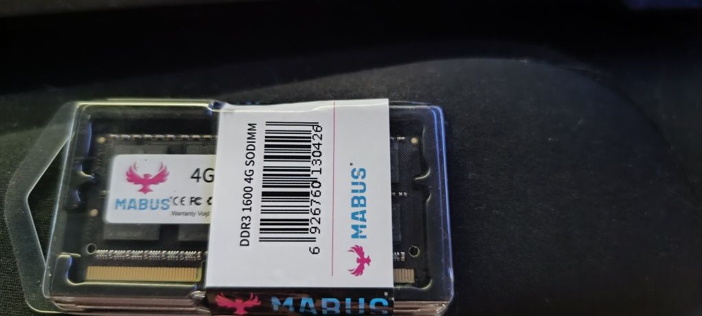 DDR3 1600 4gb SODIMM