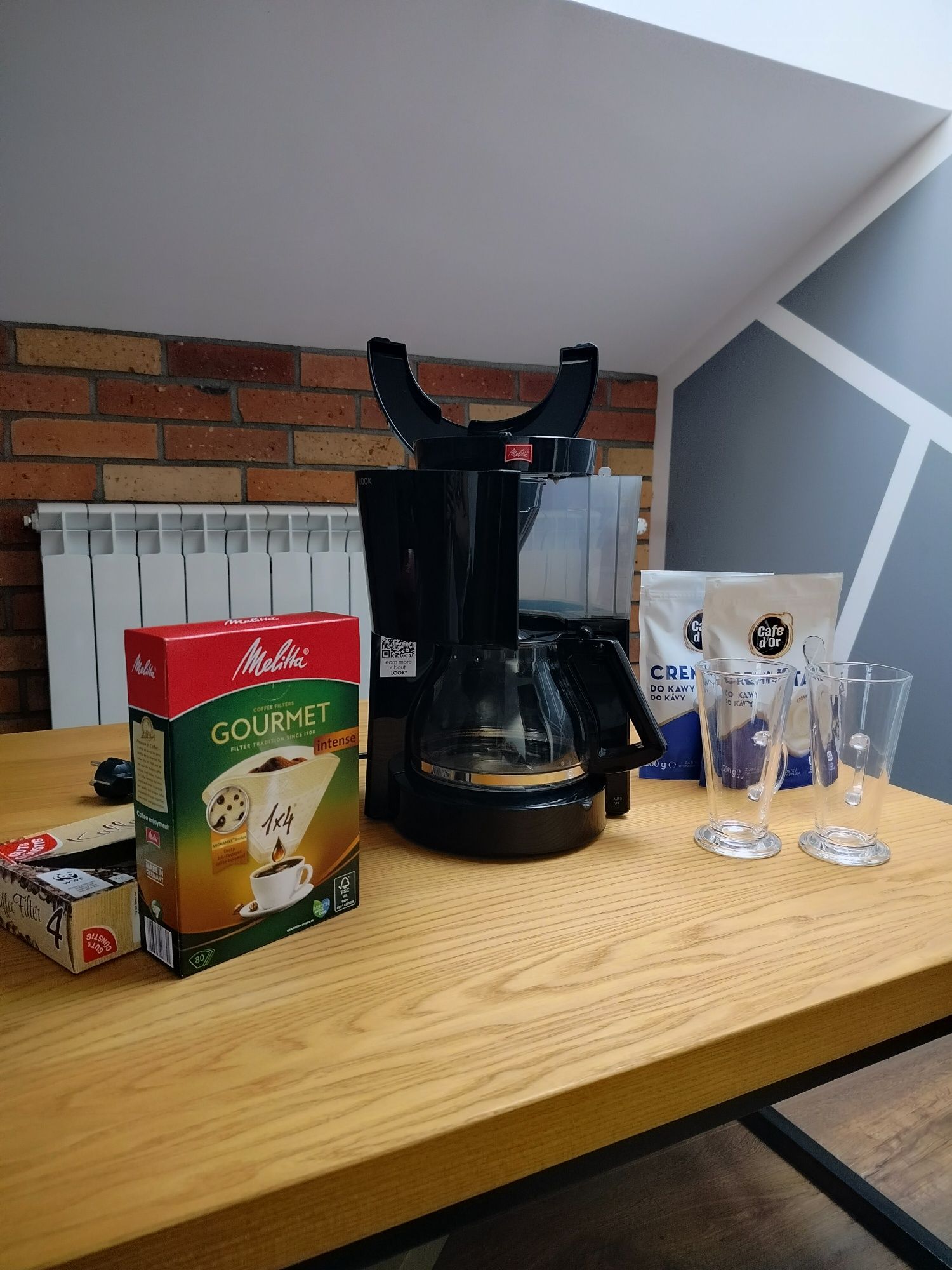 Ekspres do kawy przelewowy Melitta Look + GRATISY