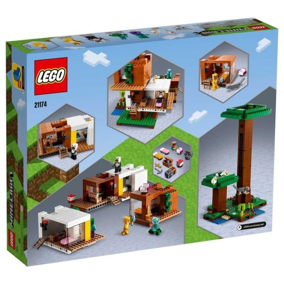 Lego Minecraft 21174 Современный домик на дереве. В наличии