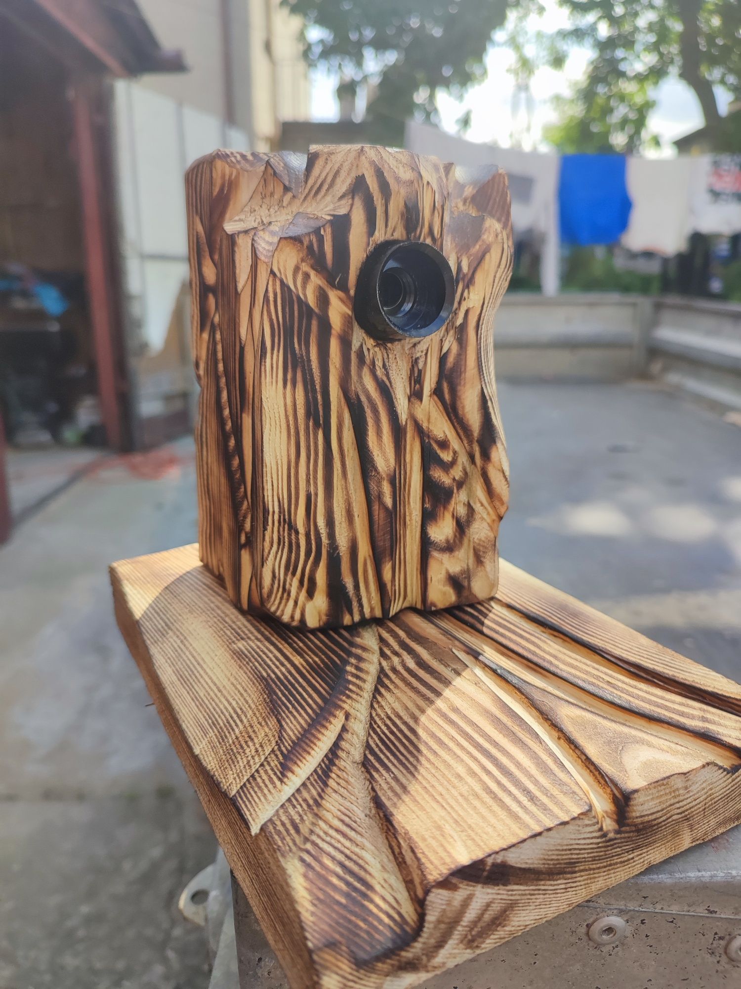 Lampa drewniana, kinkiet, lampa wiszaca