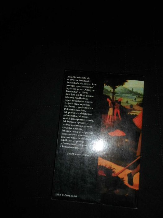Stanisław Barańczak - Uciekinier z Utopii o poezji Zbigniewa Herberta