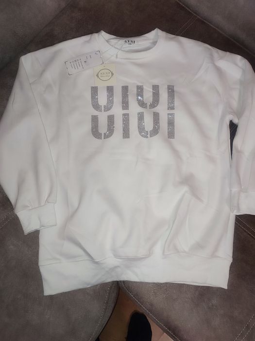 Кофта спорт шик  люкс якість 50 - 52 біла