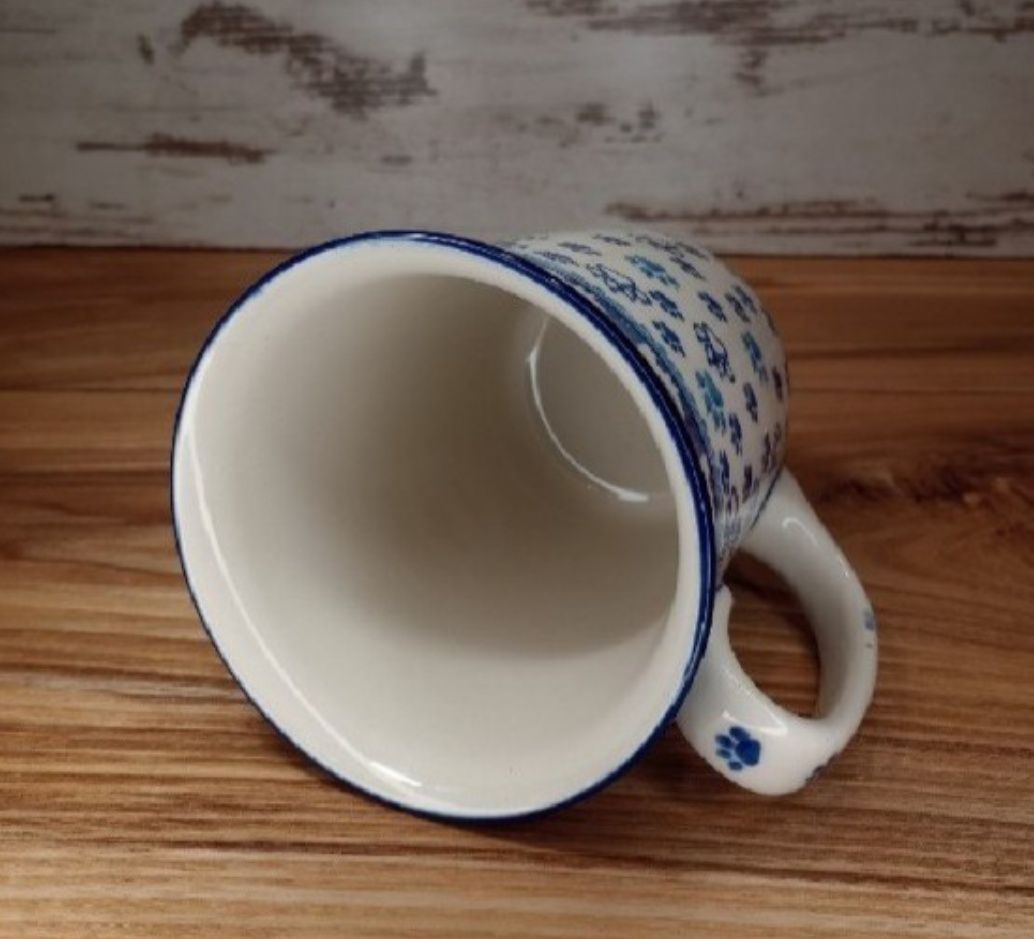 Kubek ceramiczny Wysoki 0,5L Filemon ceramika Bolesławiec