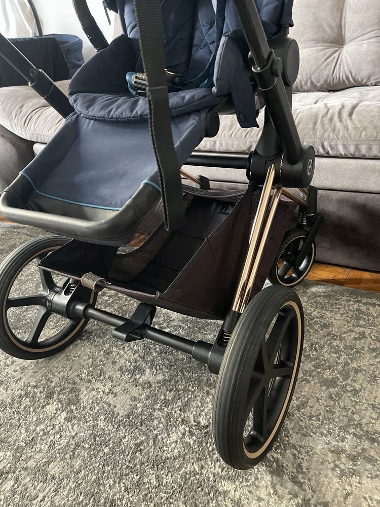 Cybex priam 2в1 rose gold