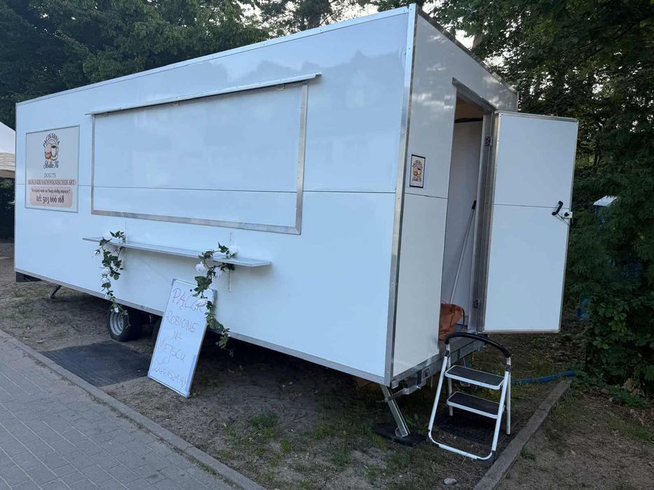 PĄCZKARNIA Przyczepa gastronomiczna