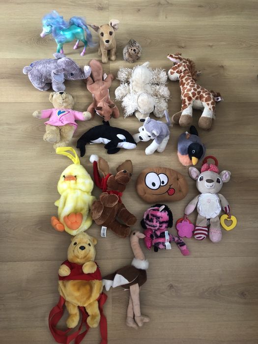 Мʼягкі дитячі іграшки