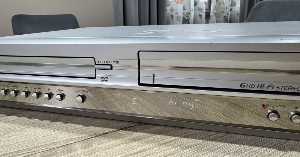 LG V8805 #Magnetowid VHS DVD #Combo #6HD #Hi-Fi Stereo #2x Euro