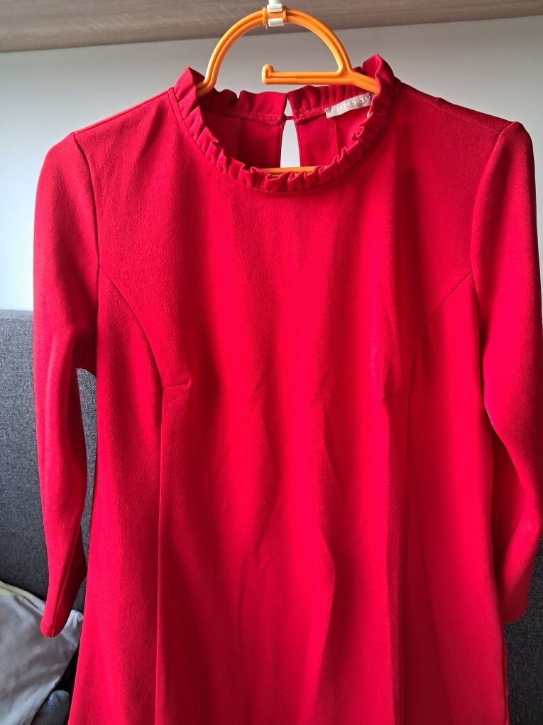 Orsay piękna czerwona sukienka święta rozmiar M