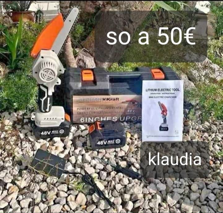 Motoserra eletrica Nova