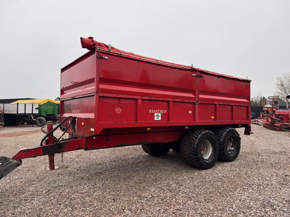 Przyczepa rolnicza BAASTRUP 16 TON - Tandem 18 ton