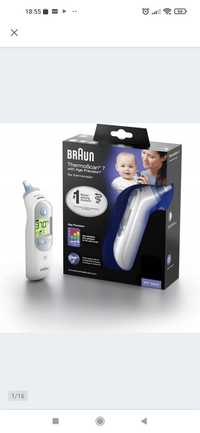 Braun ThermoScan IRT6520 Termometr OUTLET

Nowy, powystawowy.

Sprawny